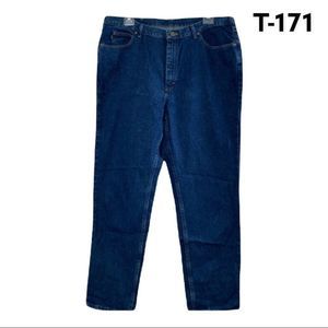 Sz22W Tall Chic Relaxed Jeans NWT Tapered Leg